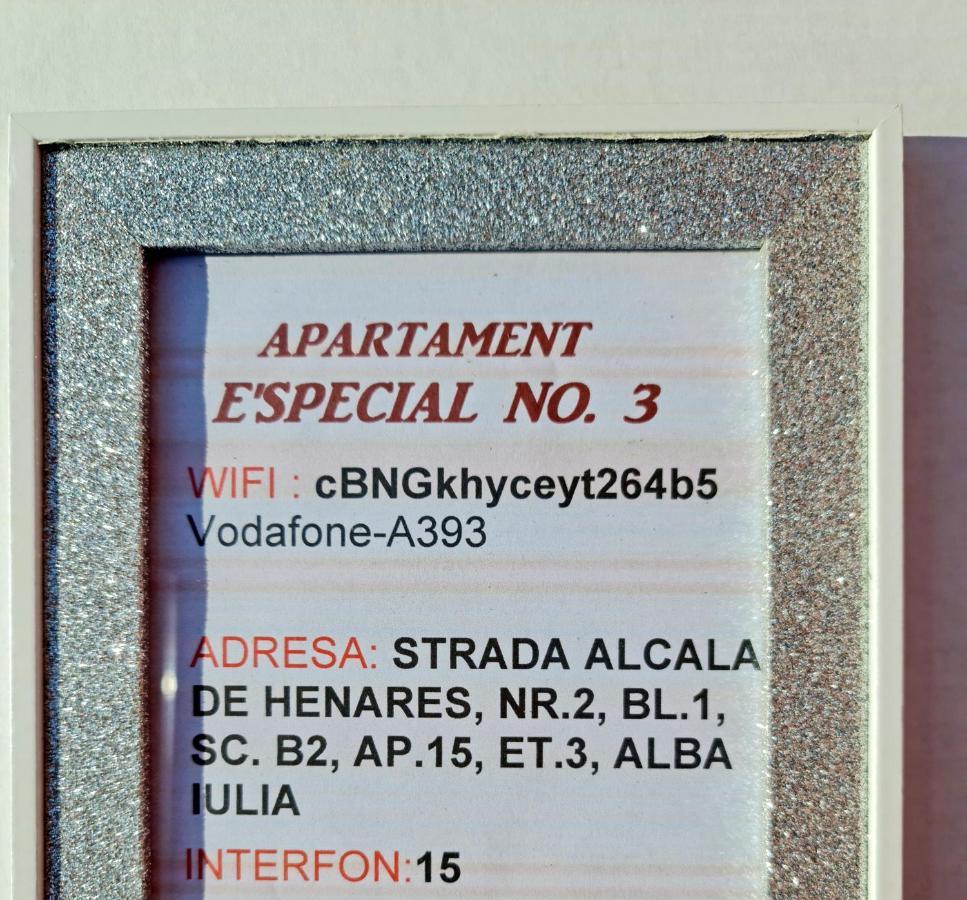 Apartament E'Special No3 Alba Iulia Exteriér fotografie